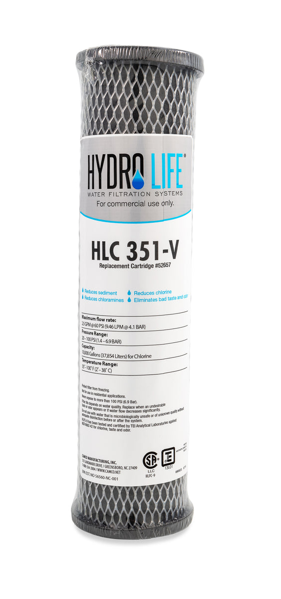 Hydro Life Commercial 300-V Cartridge, 10-Inch – Hydro Life Co.